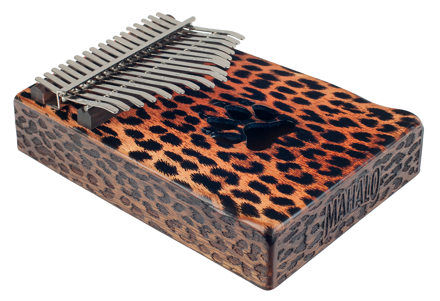Mahalo | MKA17CH | Cheetah | 17 Key Kalimba Mahalo | MKA17CH | Cheetah | 17 Key Kalimba